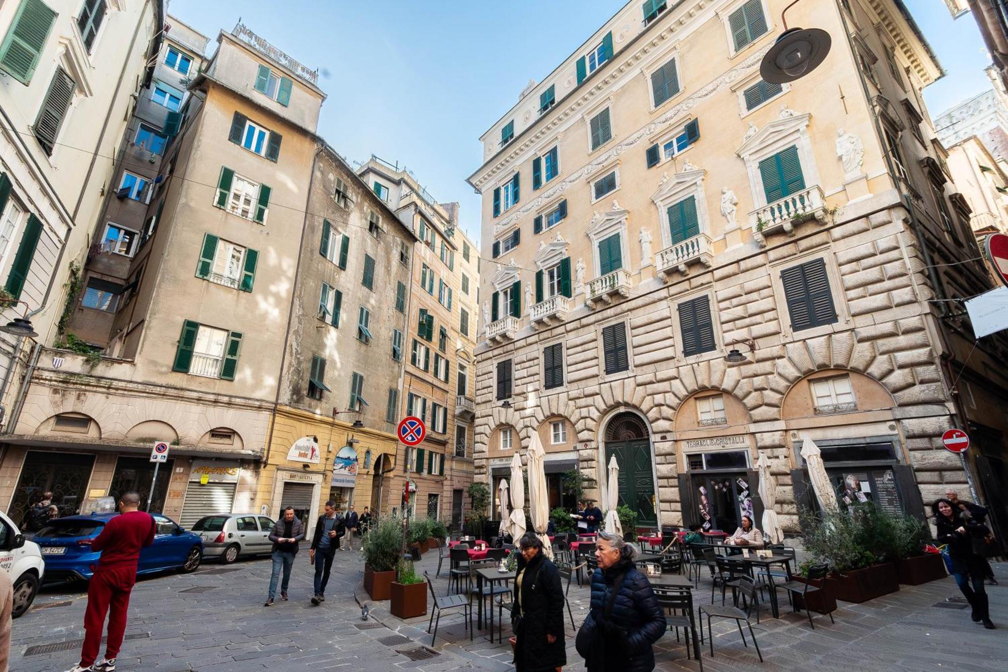 Apartamento Centre Of Genoa, Near Acquarium Exterior foto