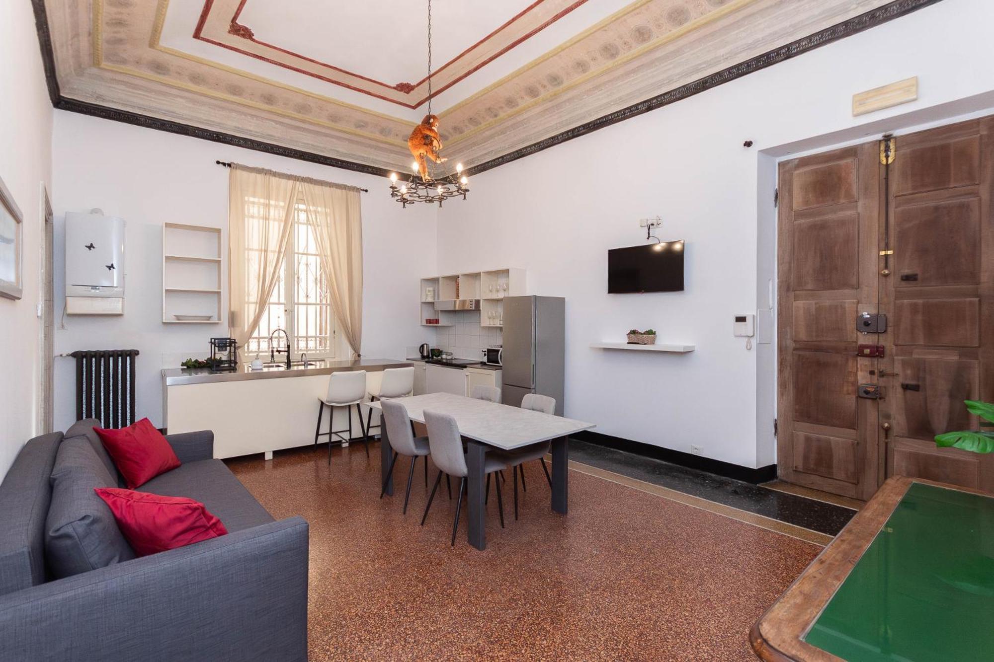 Apartamento Centre Of Genoa, Near Acquarium Exterior foto